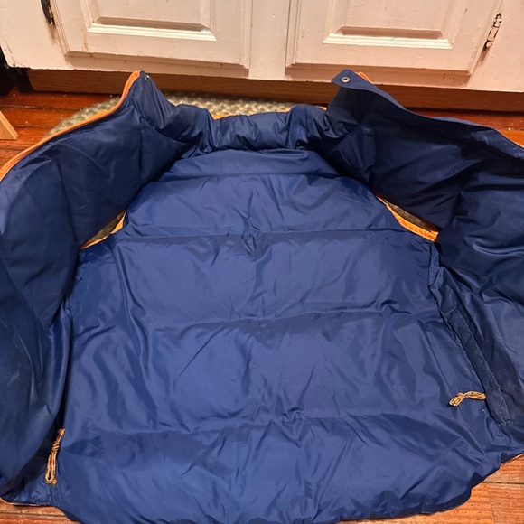 Burton Navy Hooded Jacket with Button Accents - Picture 5 of 6